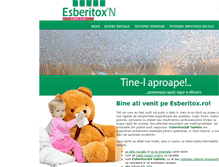 Tablet Screenshot of esberitox.ro